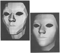 First animated faces created by Frederic I. Parke