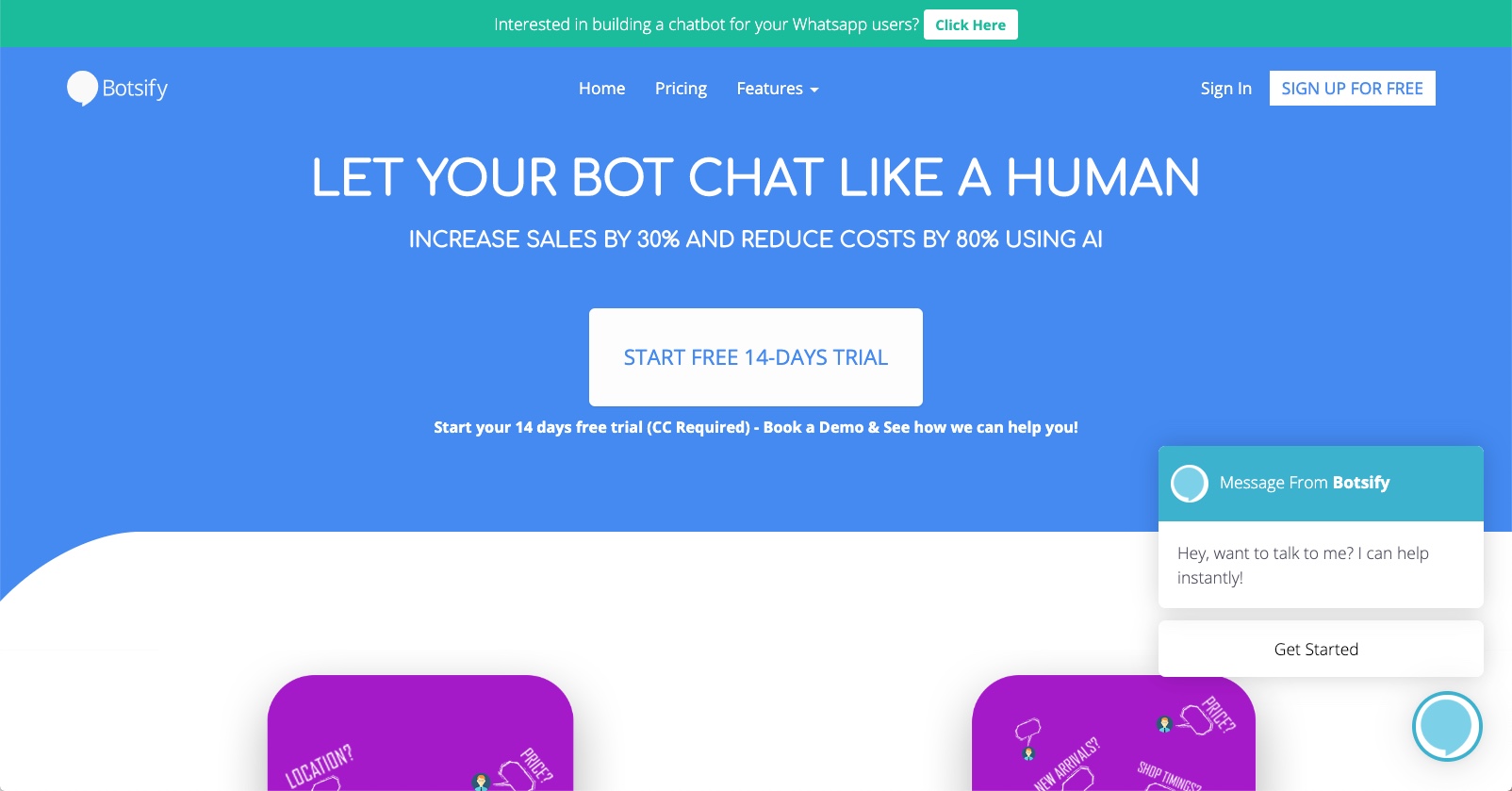 best Facebook Messenger chatbot tools - Botsify