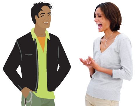 Chat bot leading a conversation with human