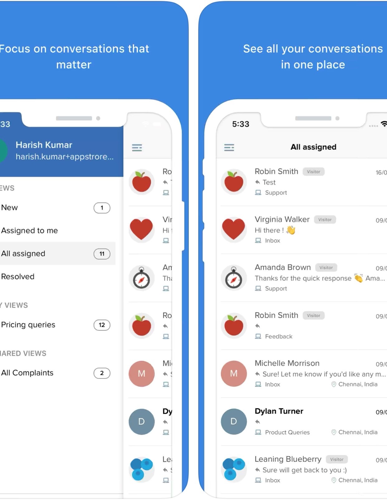 Freshchat review - Freshchat mobile app