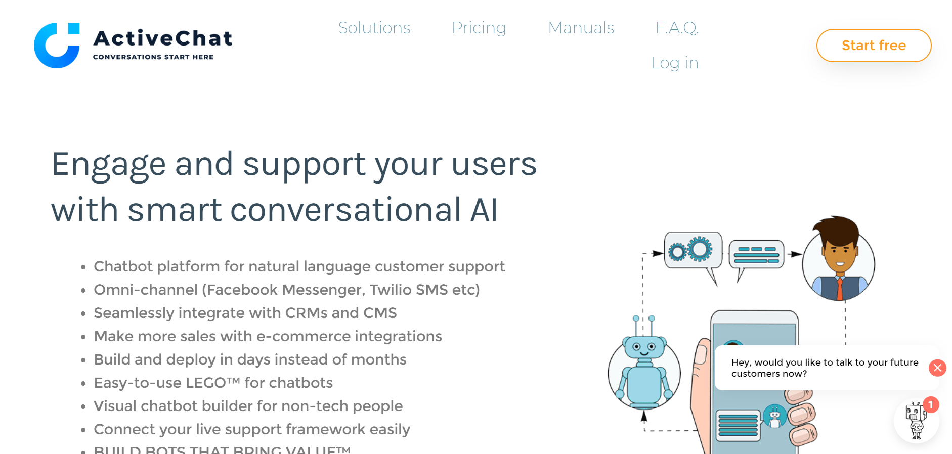 best ai chatbot tools - ActiveChat
