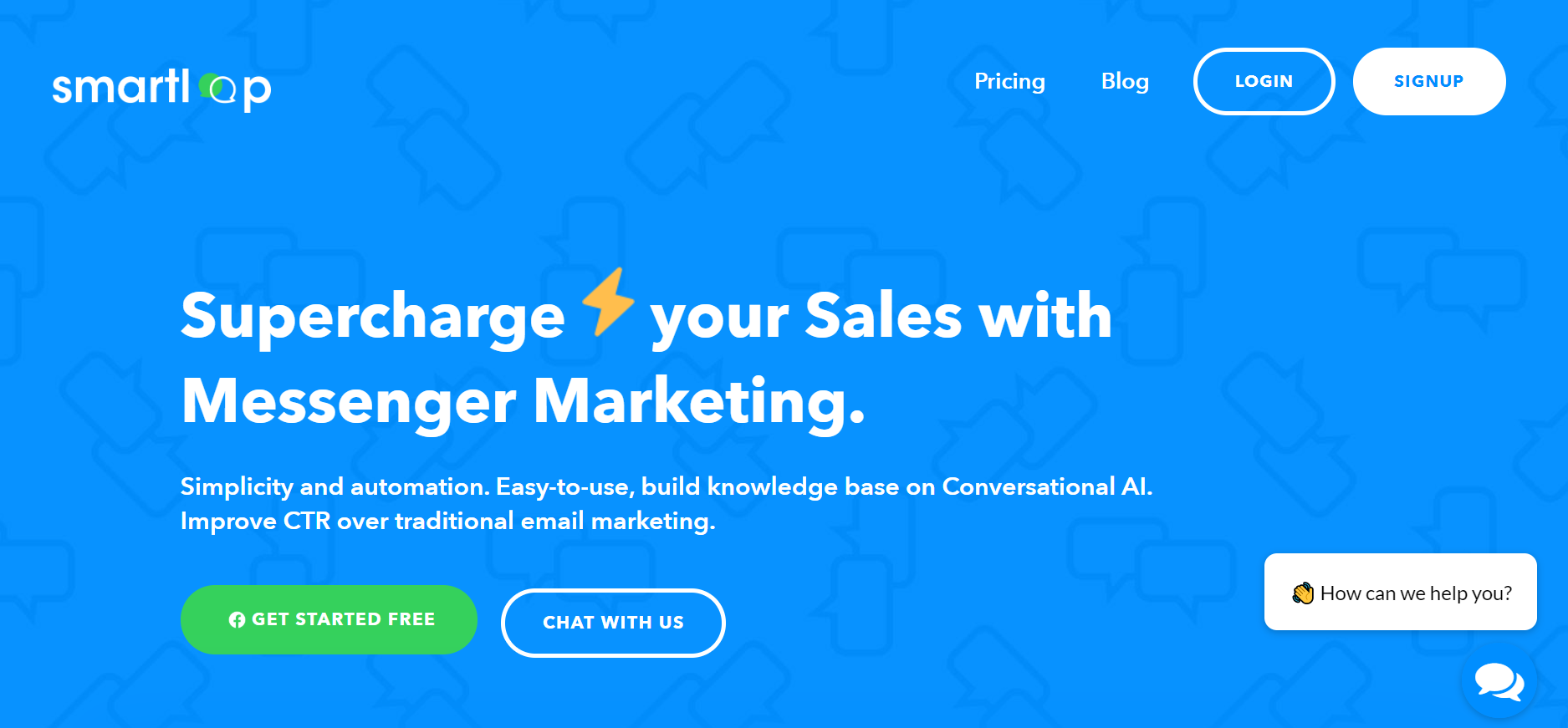 best chatbots for marketing - SmartLoop