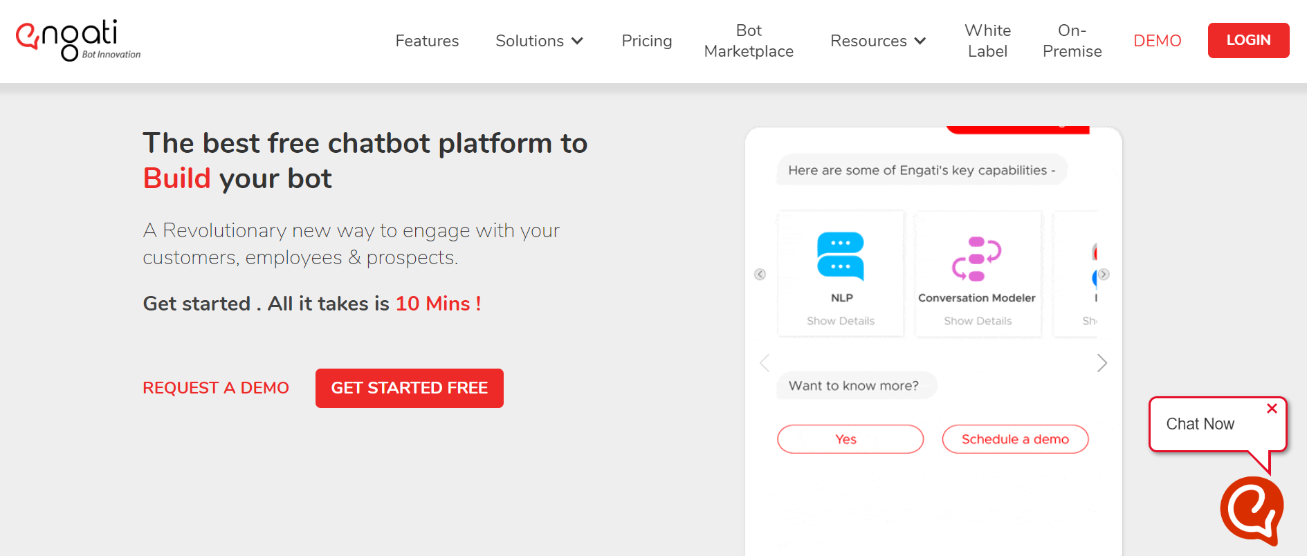 best customer service chatbot - Engati