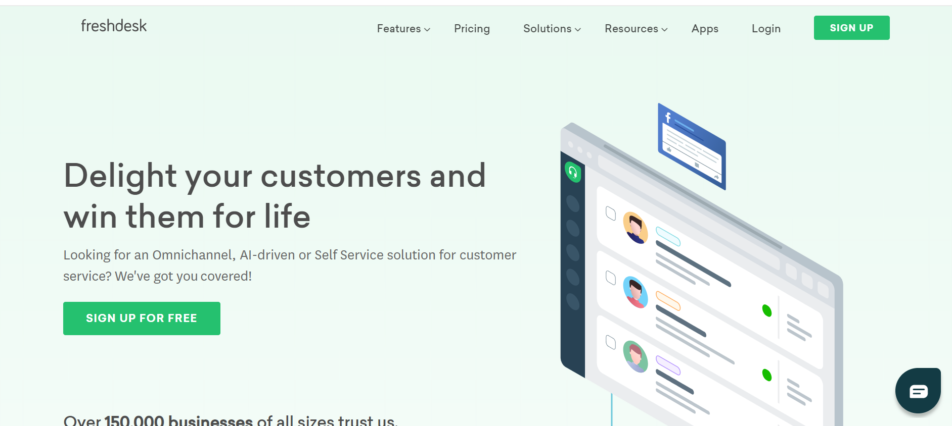 best customer service chatbot - Freshdesk