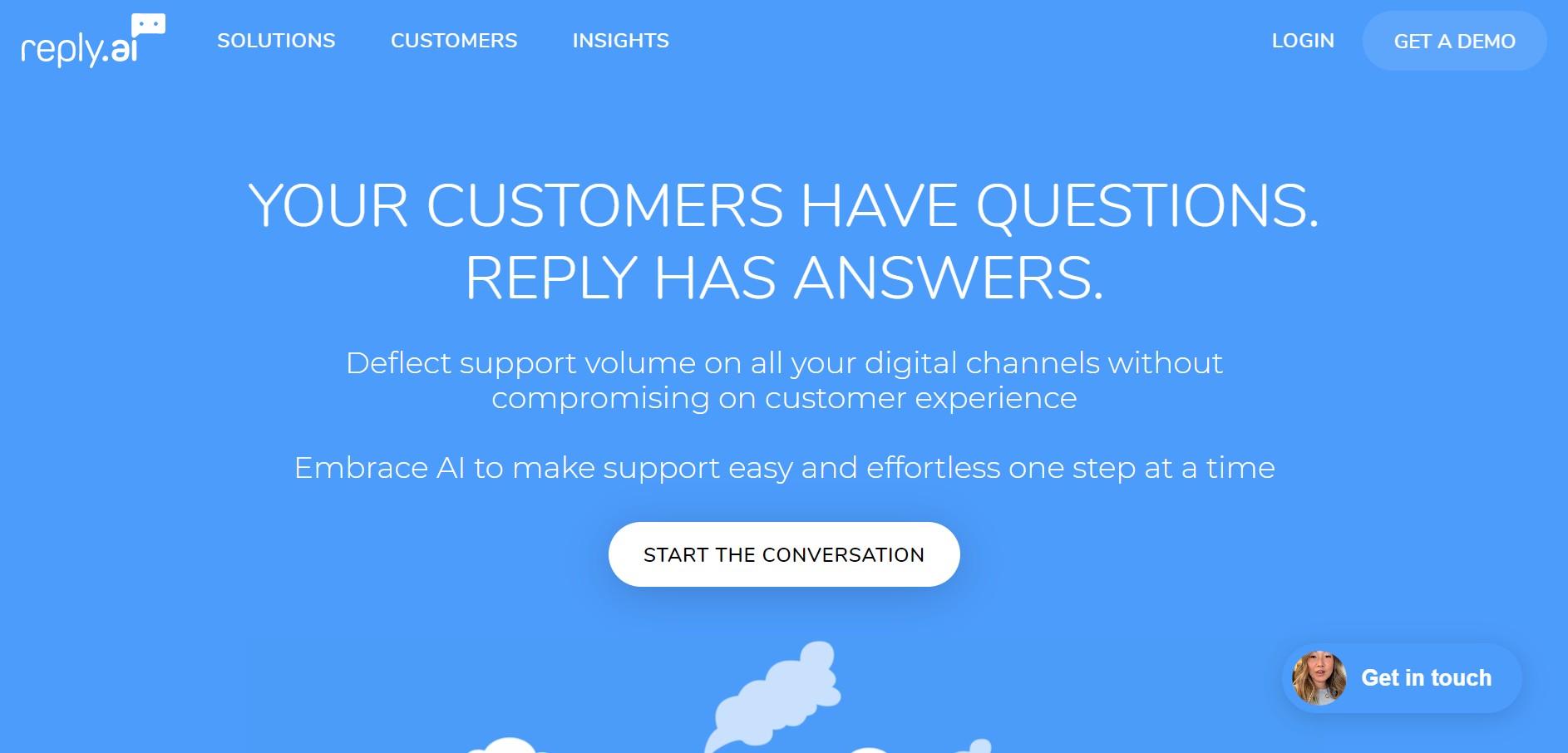 best customer service chatbot - Reply.ai
