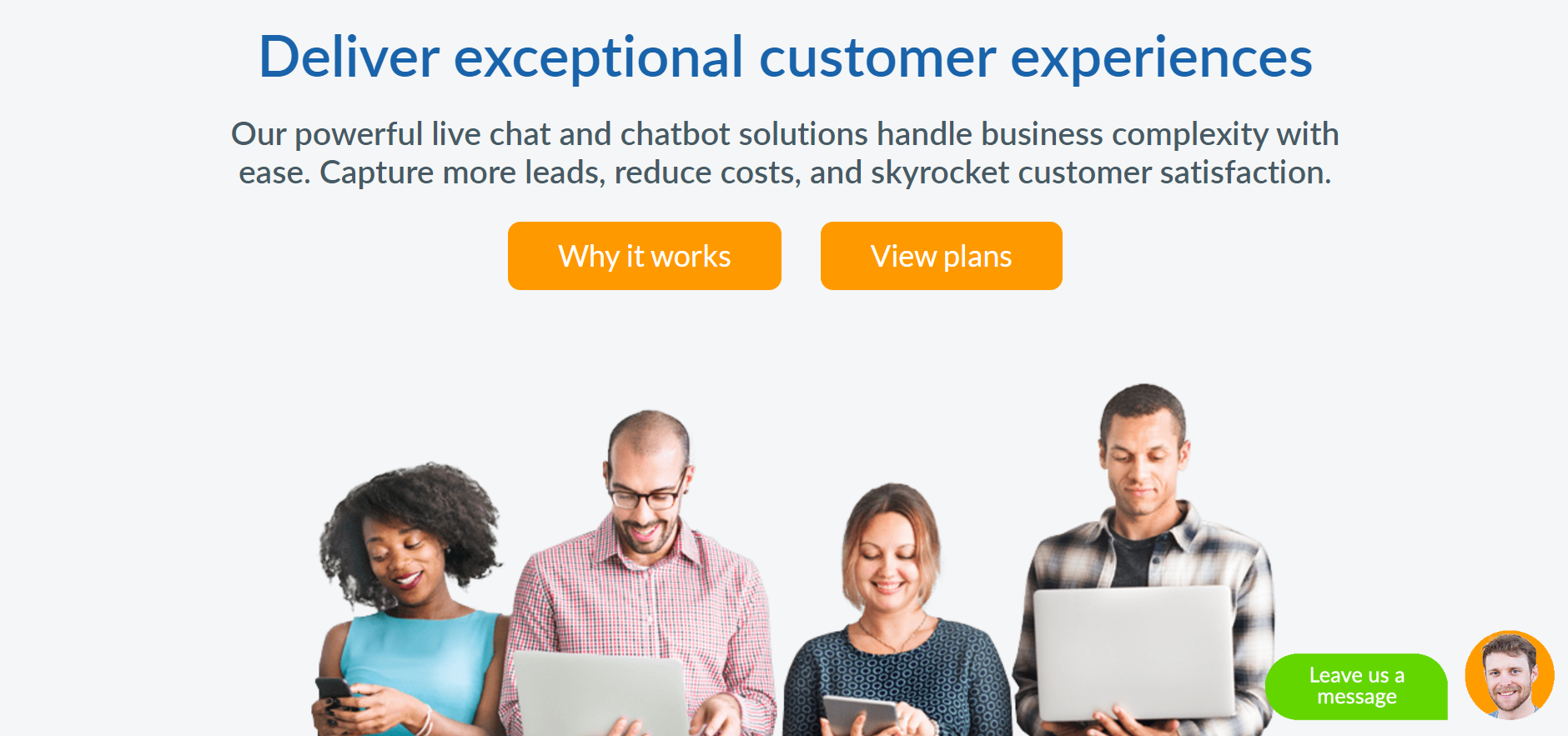 best customer service chatbot - SnapEngage