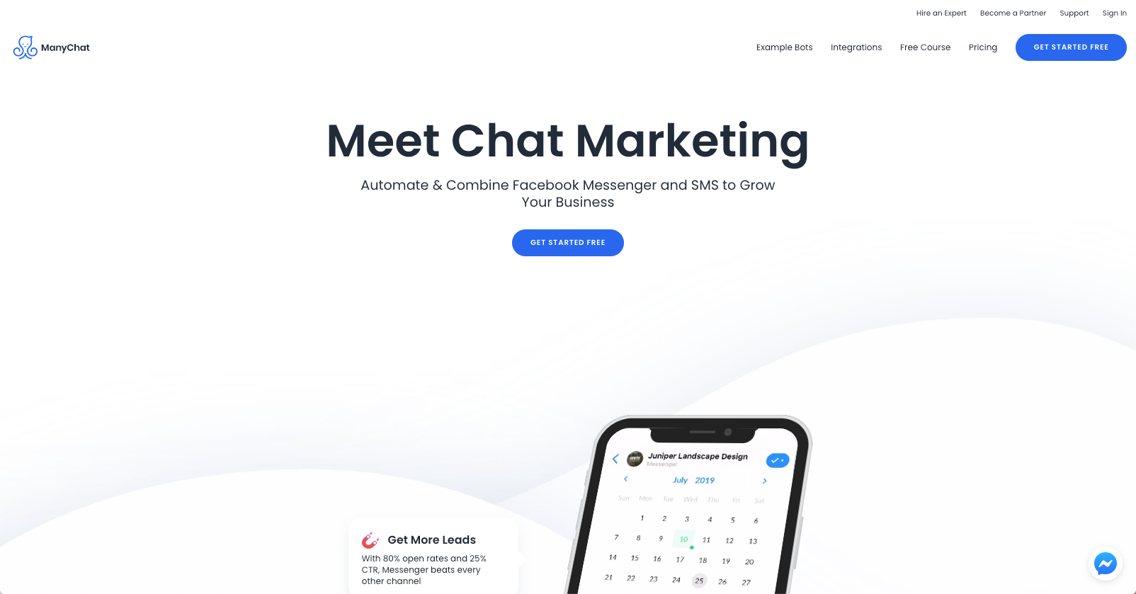 best ecommerce chatbot tools - ManyChat