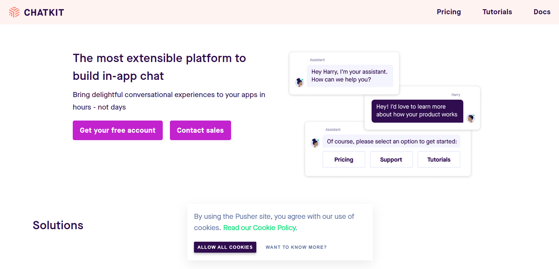 best Facebook Messenger chatbot tools - ChatKit