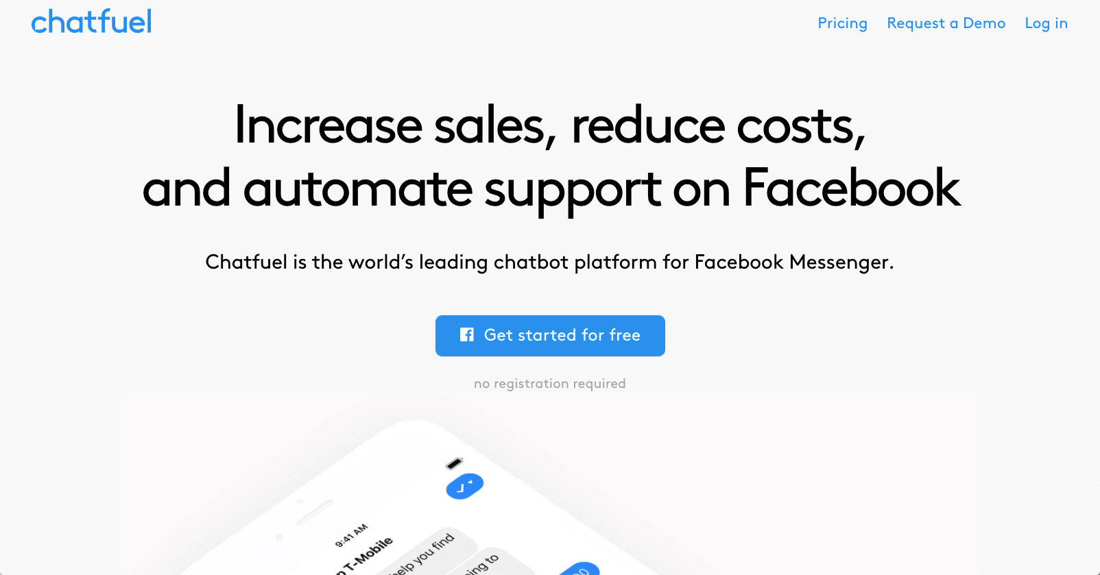 best Facebook Messenger chatbot tools - Chatfuel