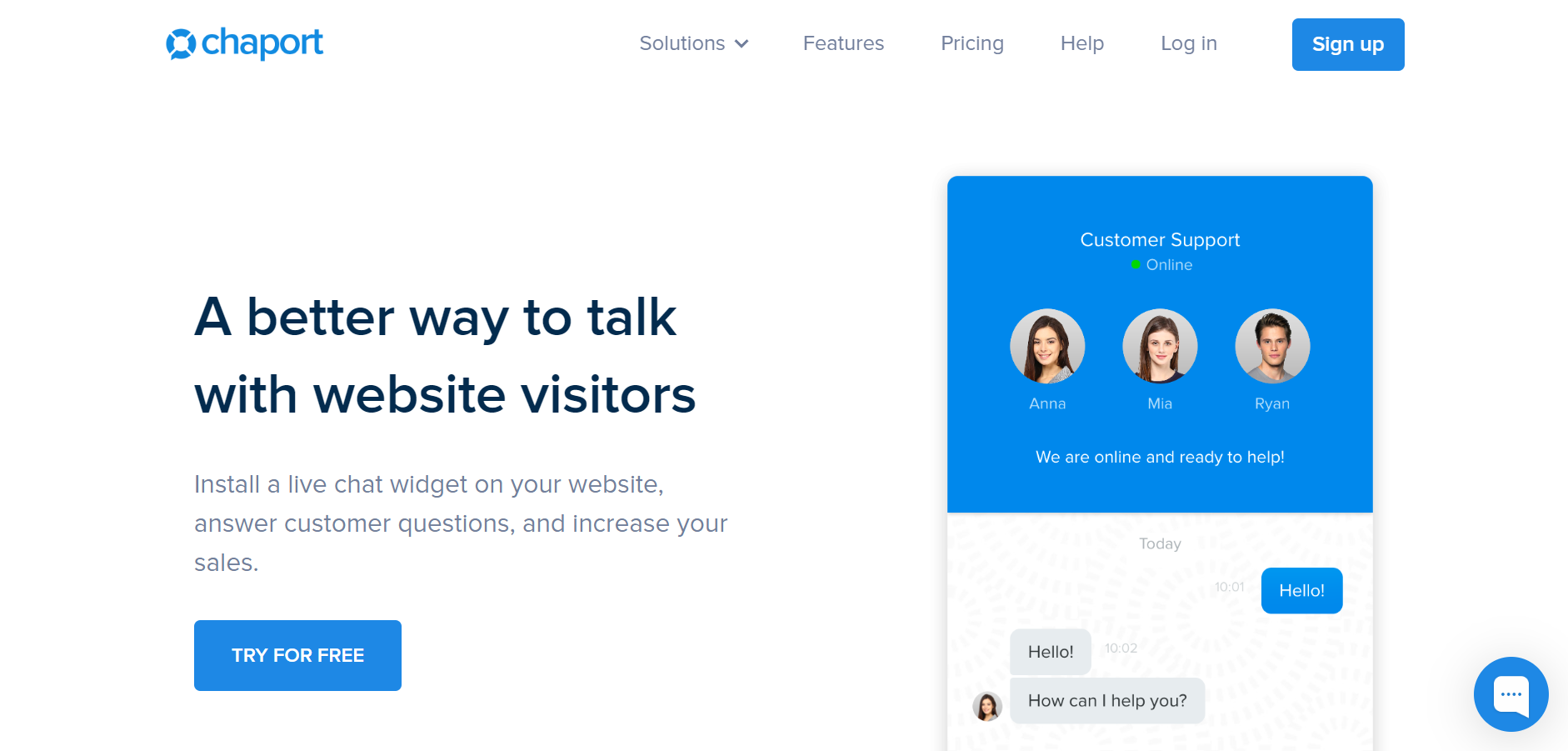 best live chat software - Chaport