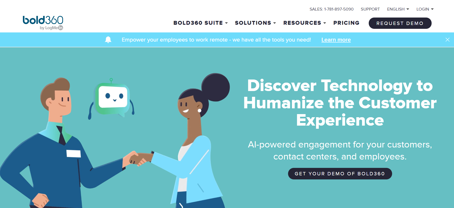 best live chat software - Bold360