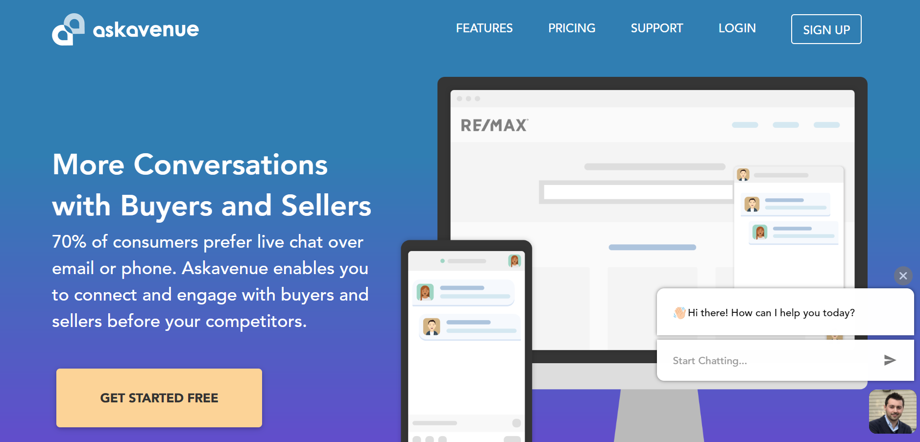 best real estate chatbot tools - Askavenue