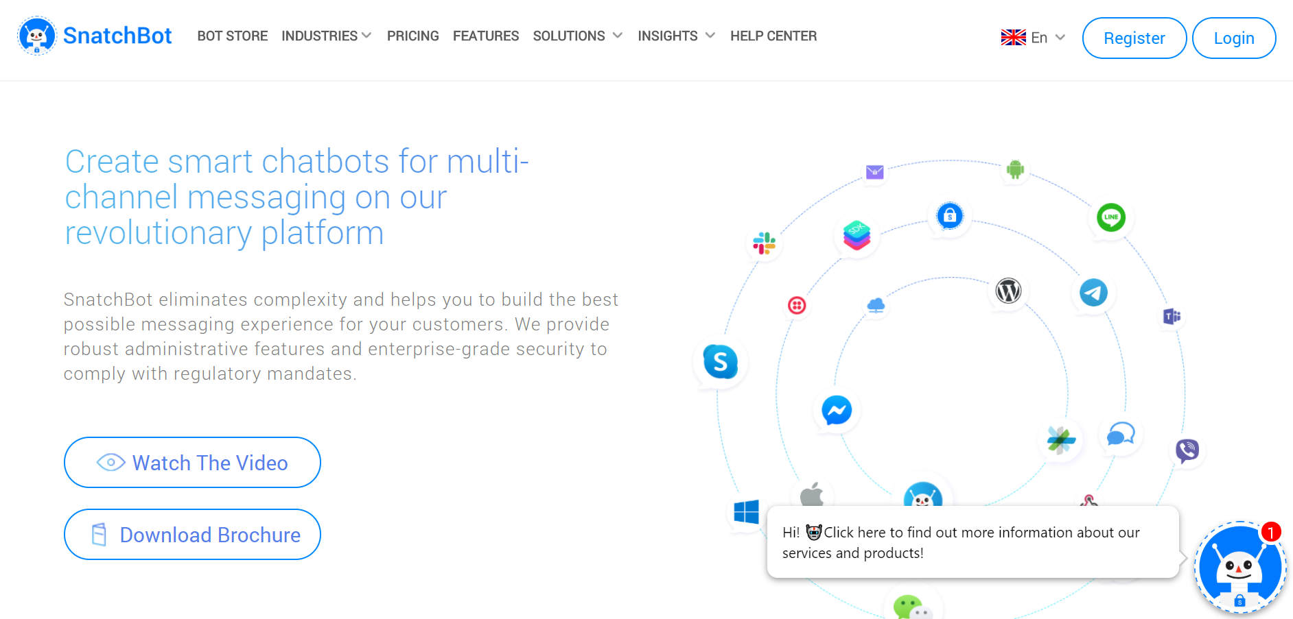 best SMS marketing services - Snatchbot